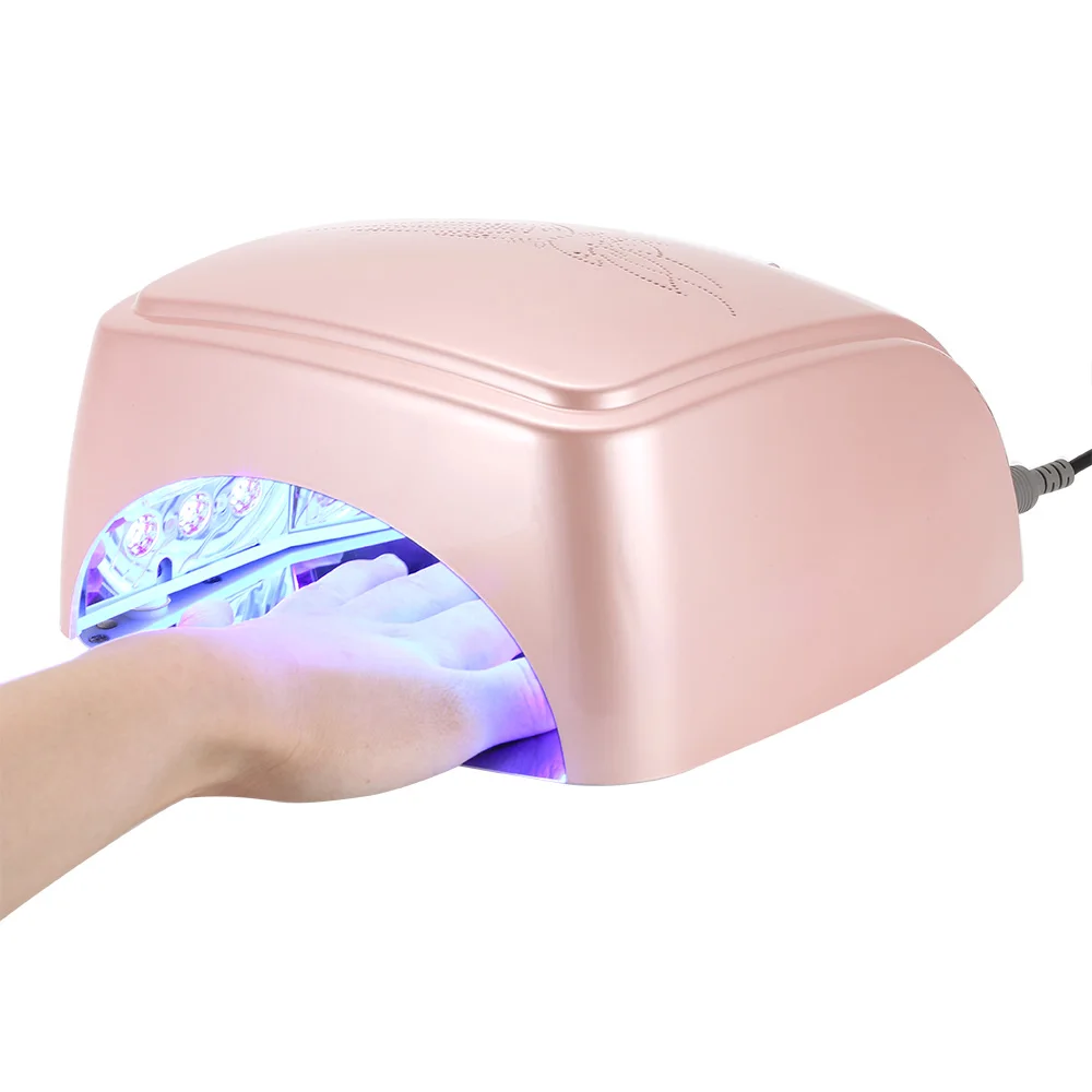 Новая УФ лампа 60 Вт для всех типов геля 12 светодиодов аппарата обработки ногтей