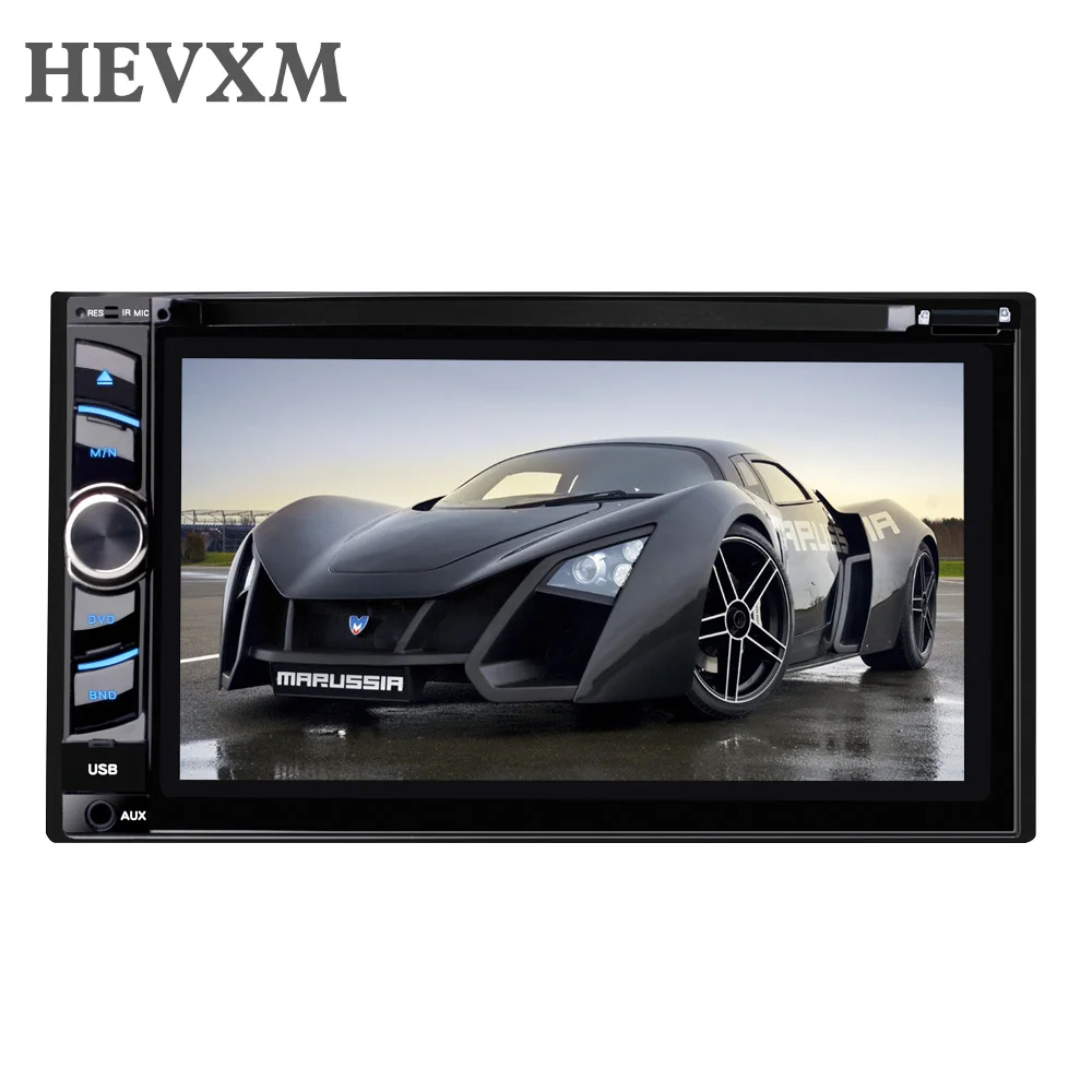 6213 Универсальный 2 Din Автомобильный dvd-плеер 6 &quotАвтомобильный Авторадио