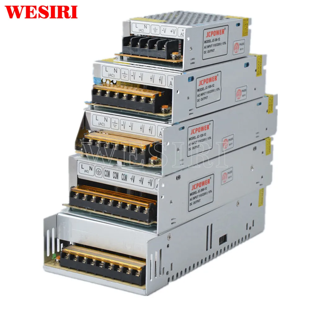 24V 1A/2A/3A/5A/10A/15A/20A Switch LED Power Supply Transformer for Strip Lights | Освещение