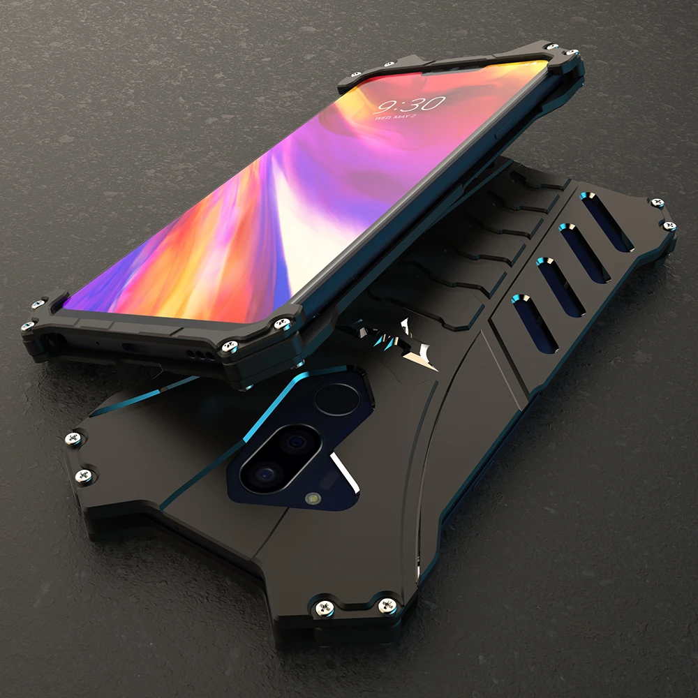 Оригинальный дизайн металлический бронированный чехол R Just Batman для LG G7 чехлы
