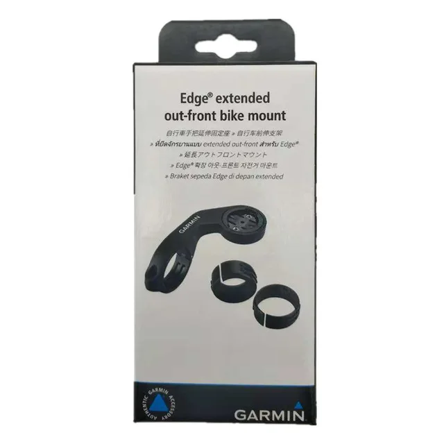 gps Garmin Расширенный передний Кронштейн держатель велосипедный Компьютер Крепление для edge 20/25/200/130/510/520/800/810/1000/ - Цвет: with box