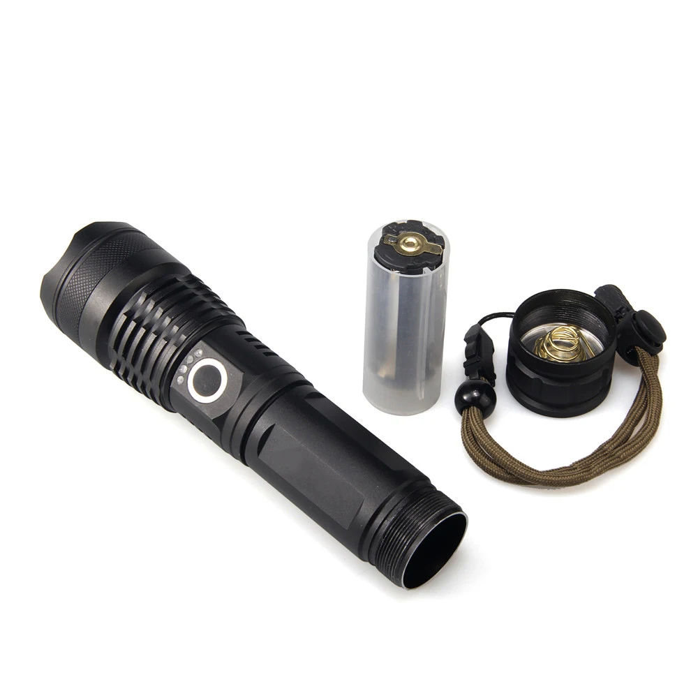 4000лм светодиодный фонарик с регулируемым зумом и фокусировкой фонарь