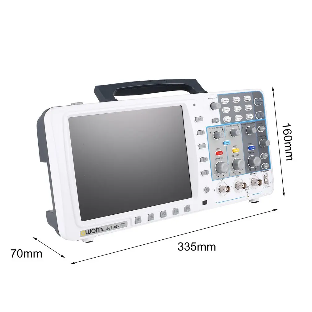 Owon двойной канал Глубокая память 8 дюймовый ЖК-монитор Дисплей цифровой