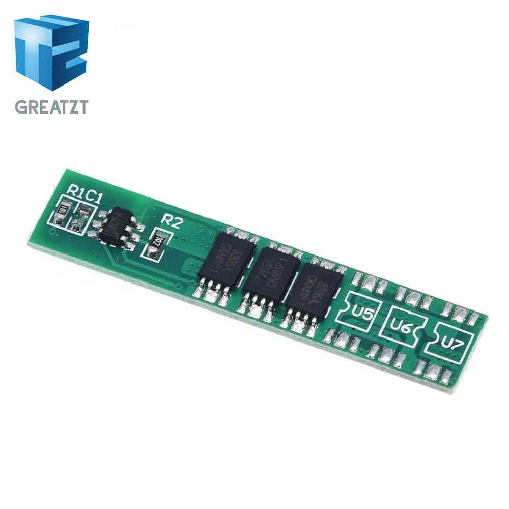 GREATZT 1S 5A 3 7 V li ion BMS PCM Защитная панель pcm для 18650 литий ионных аккумуляторов|protection