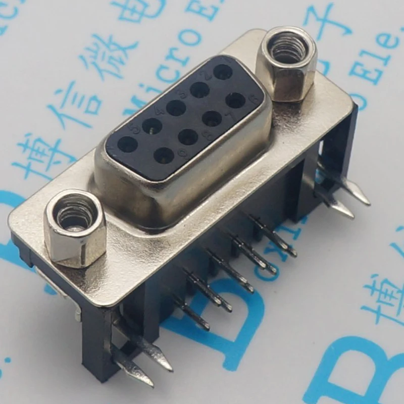 DR9 Женская горизонтальная вставка мама отверстие DR 9S 90 градусов изгиб