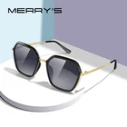 MERRYS дизайнерские женские роскошные брендовые трендовые градиентные солнцезащитные очки , женские модные поляризованные солнцезащитные очки с защитой от уф400 лучей S6137