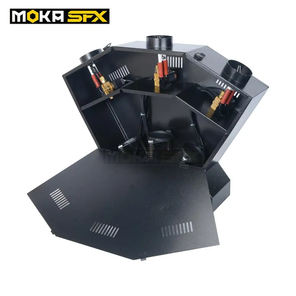 Фото DMX Three Heads Flame Projectors Stage Effect Fire Machine for Show Spray 3m Special Лампы и освещение DMX Three Heads Flame Projectors Stage Effect Fire Machine for Show Spray 3m Special Лампы и освещение
