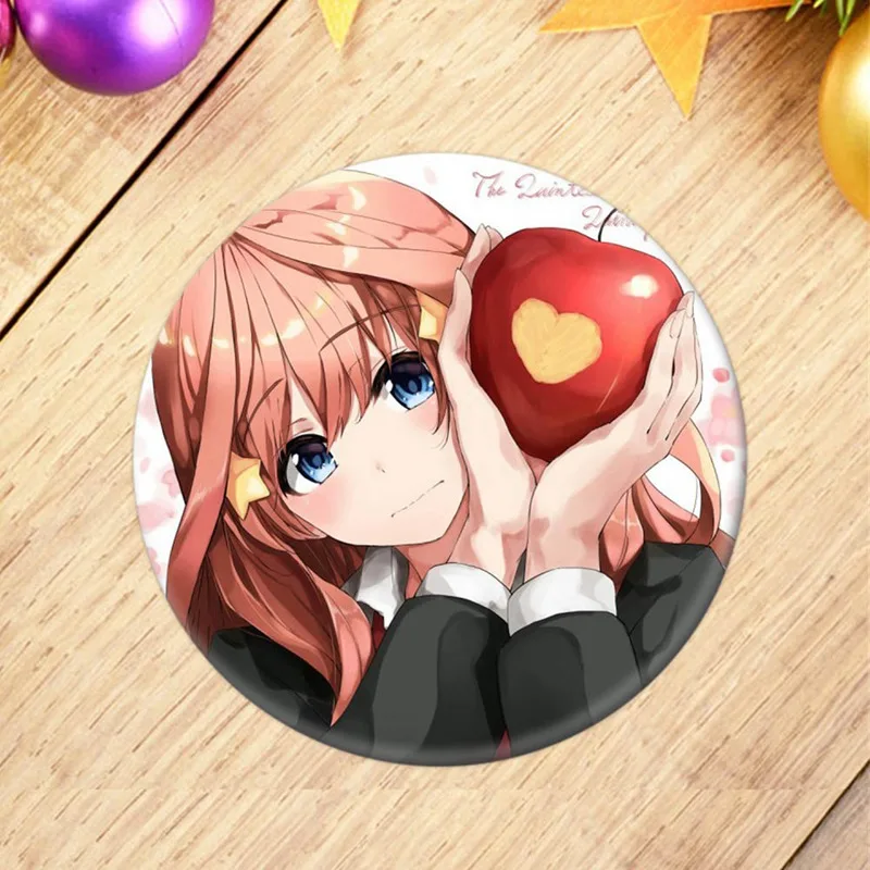 Пятиуровневый цветок свадьба значок аниме брошь стерео двухмерный периферийный