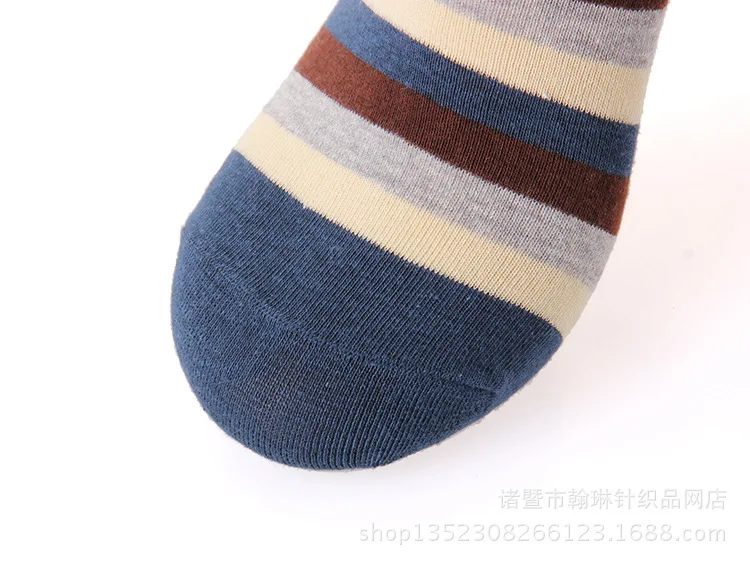 5 пар/лот Для мужчин Носки из чистого хлопка без подарочной коробке красочные