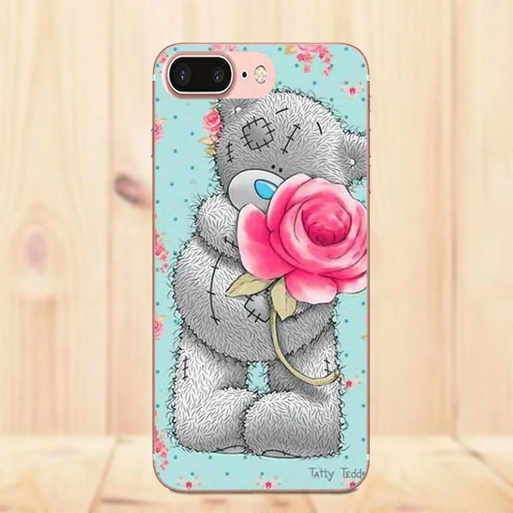 Maerknon стильная футболка с изображением персонажей видеоигр Tatty Teddy Me To You Bear для Galaxy