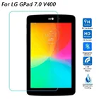 Закаленное стекло для LG G Pad PAD3 10,1 X760  Pad4 8,0 V480 V490  GPad 7,0 V400  PadF 8,0 V495, защитная пленка для экрана
