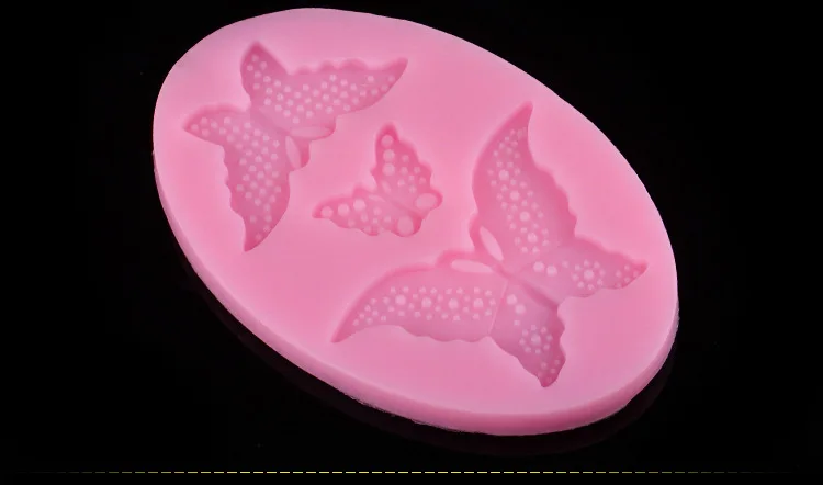 Портативный 3D Бабочка помадка торт печенья шоколада мыло Плесень Резак