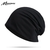 new spring and autumn mens winter solid color hedging cap outdoor sports windproof hat fashion beanie hat