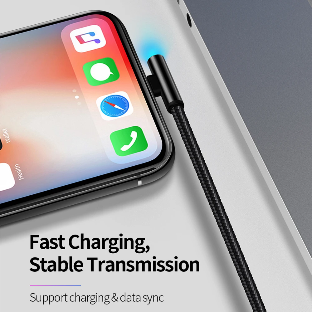 MCDODO USB зарядный кабель для iPhone XS MAX XR X 8 7 Plus Кабель быстрое зарядное устройство