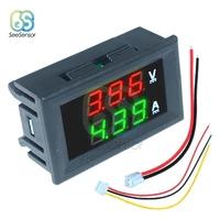 dc 100v 10a mini digital voltmeter ammeter dual led display digital voltage current meter tester gauge