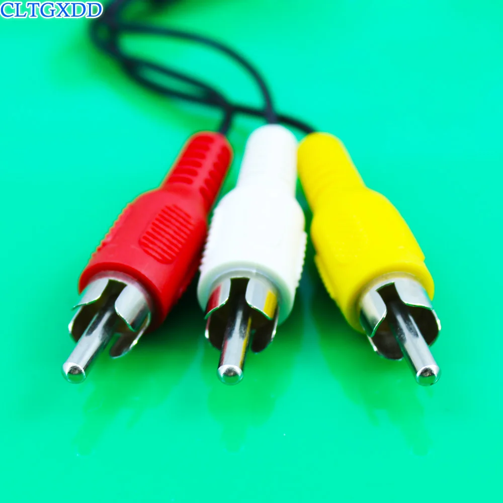 4 полюсный 2 5 3RCA ТВ кабель RCA AV видео R L линейный аудио 90 градусов изгиб Мужской 3