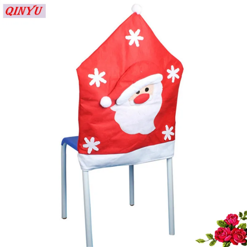 Рождественское кресло Санта Клаус тканевое покрытие для сидения