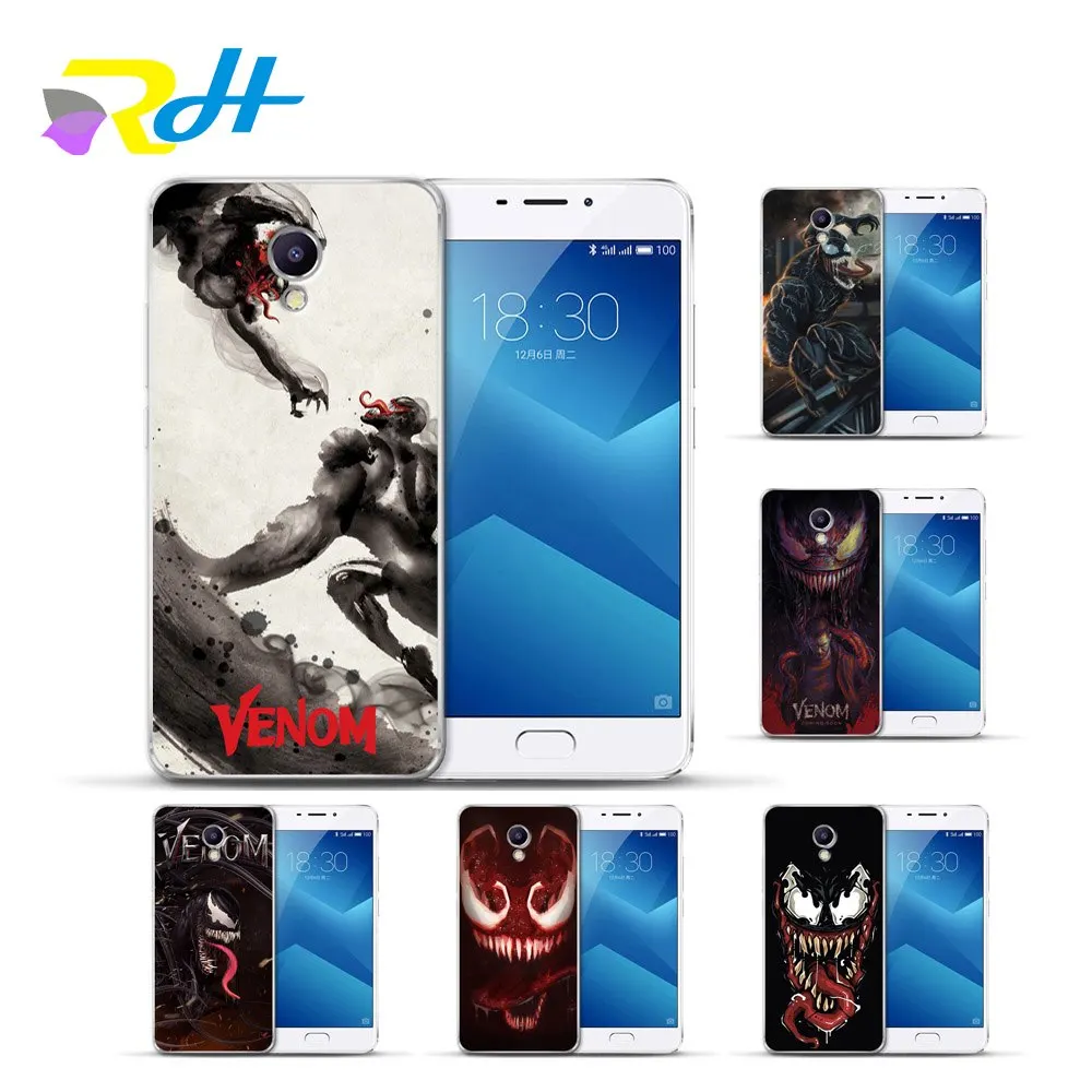 Чехол для Meizu U10 U20 M5 Note M5C M3C Pro 6 M3S Max M5S M6 M3 чехол s venom оболочка Etui | Мобильные