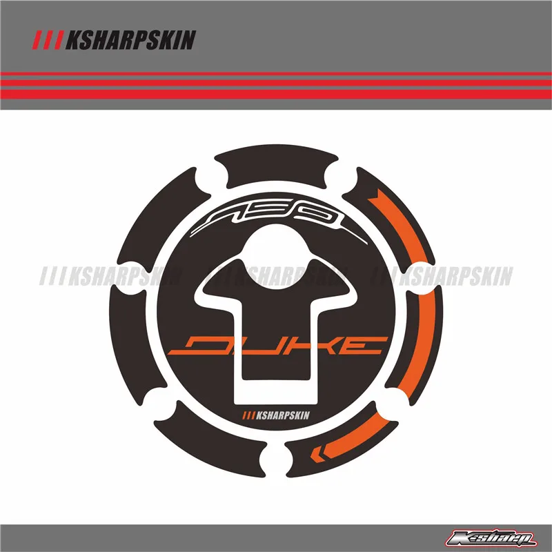 ADESIVI 3D наклейка эмблема протектор Танк Pad stompgrip для KTM DUKE790 DUKE 790 - Цвет: K-GT-KTM-DU790-02