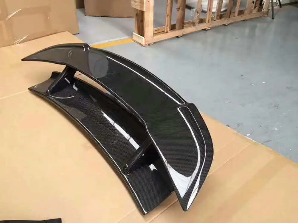 Авто задний бампер крыло багажника крыло губы углерода Fibber спойлер для Mclaren MP4-12C 650S 675T кузов комплект задний губа для бампера