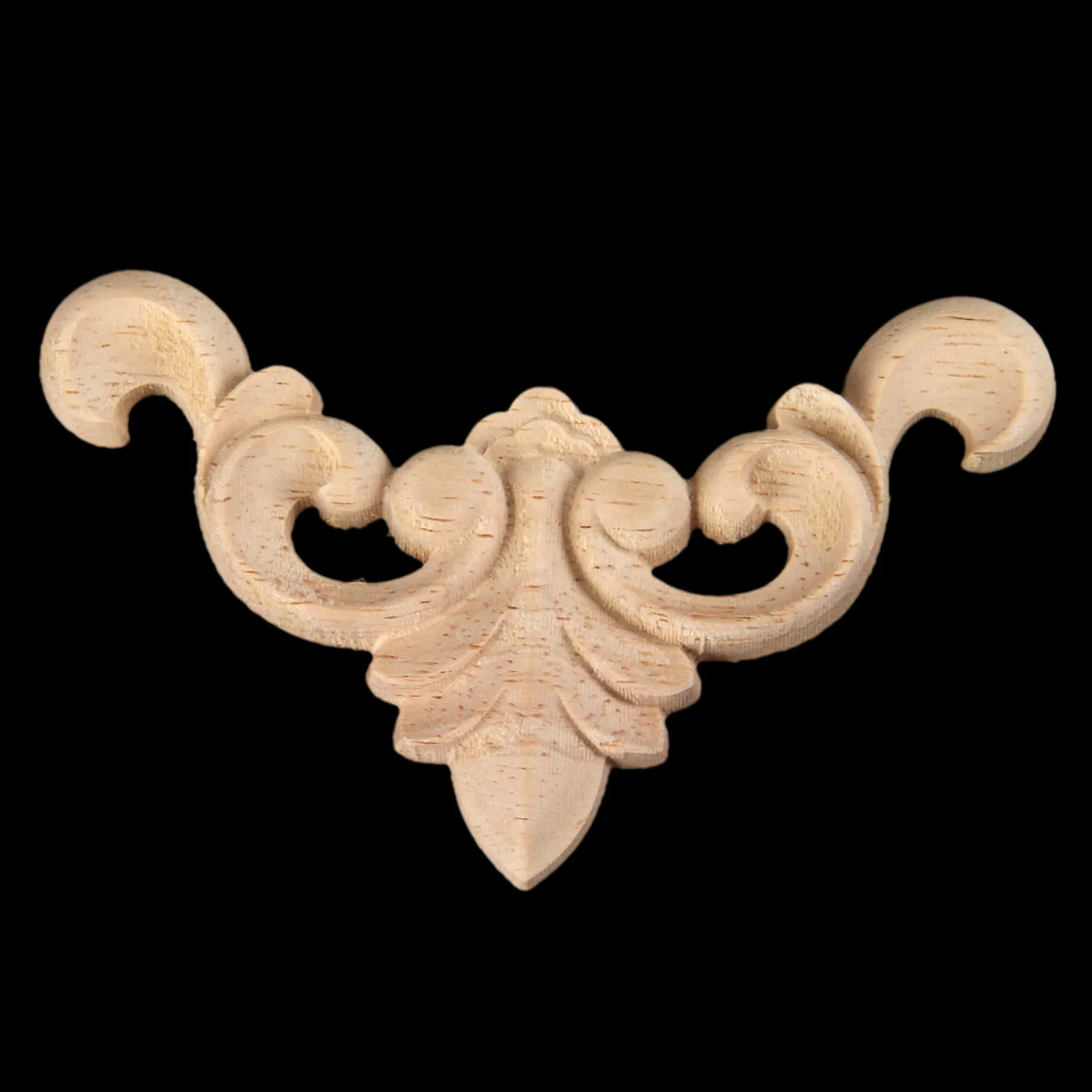 1 шт. наклейка с резьбой по дереву углу аппликация рама украшение для двери стены