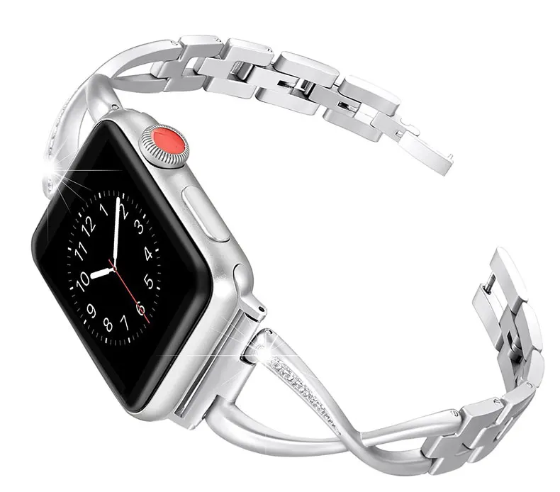 Новый браслет из нержавеющей стали для apple watch ремешок 42 мм/38 мм iwatch серии 3/2/1