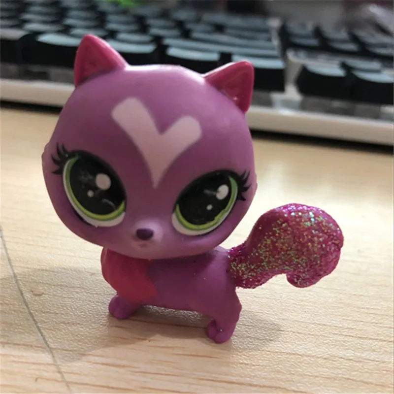 Pet shop lps toy dog коллекция стоящая короткошерстая кошка 5 кокер спаниель колли такса