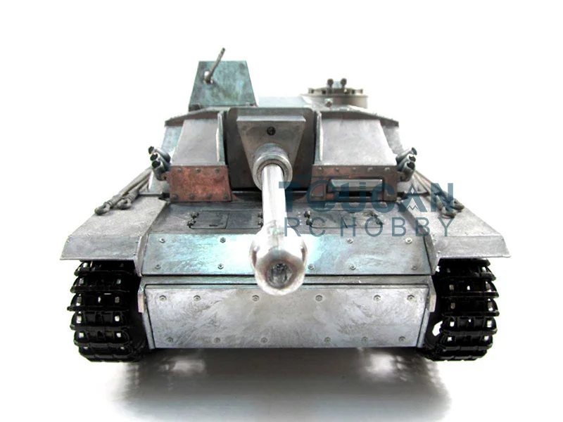 100% Металл Mato 1/16 Stug III RTR RC Танк инфра отдача ствола металла цвет 1226 TH00665|rc tank infrared|rc