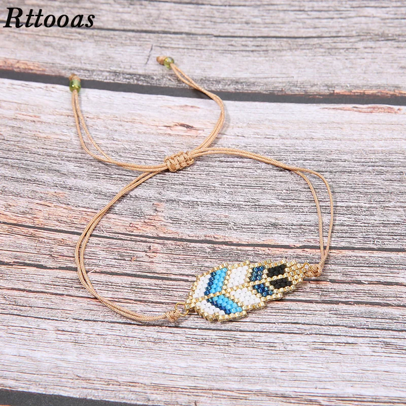 Rttooas манжеты интимные аксессуары Jewelry браслет для женщин ручной работы Тканые