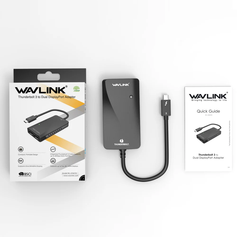 Thunderbolt 3 адаптер двойной HDMI дисплей адаптер сплиттер Тип C usb C концентратор 40 Гбит/с 4K Дисплей порт HDMI 1080P видео сплиттер концентратор