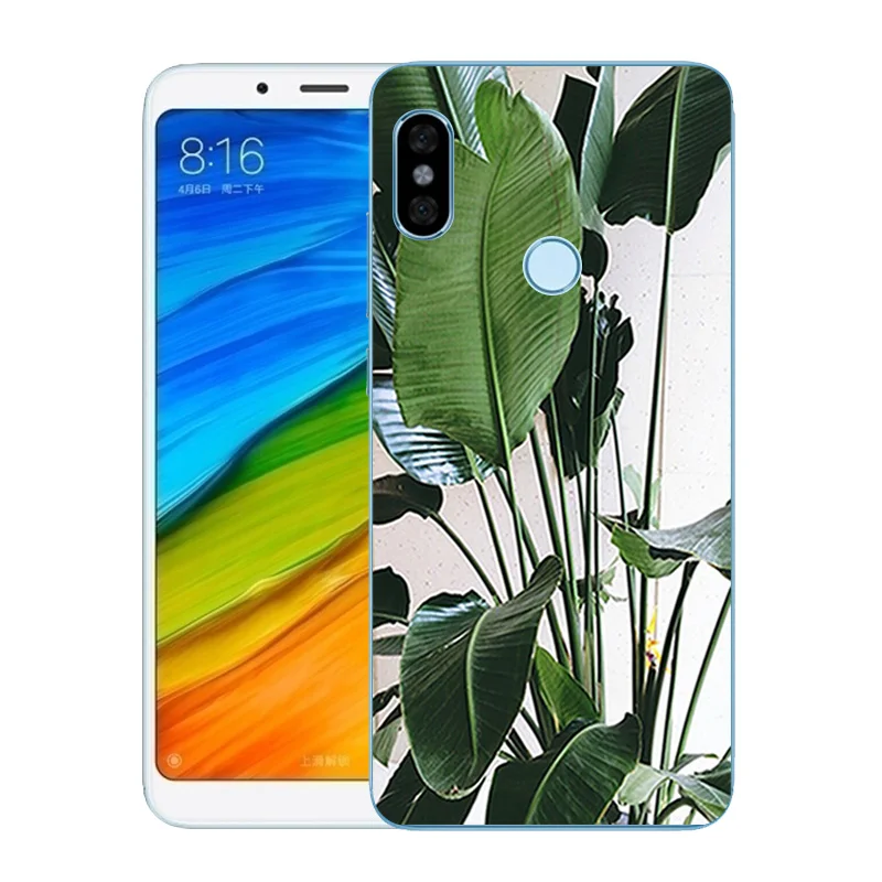 5 99 &quotдля Xiaomi Redmi Note Pro чехол для телефона мягкий силиконовый с принтом&quot Кокос
