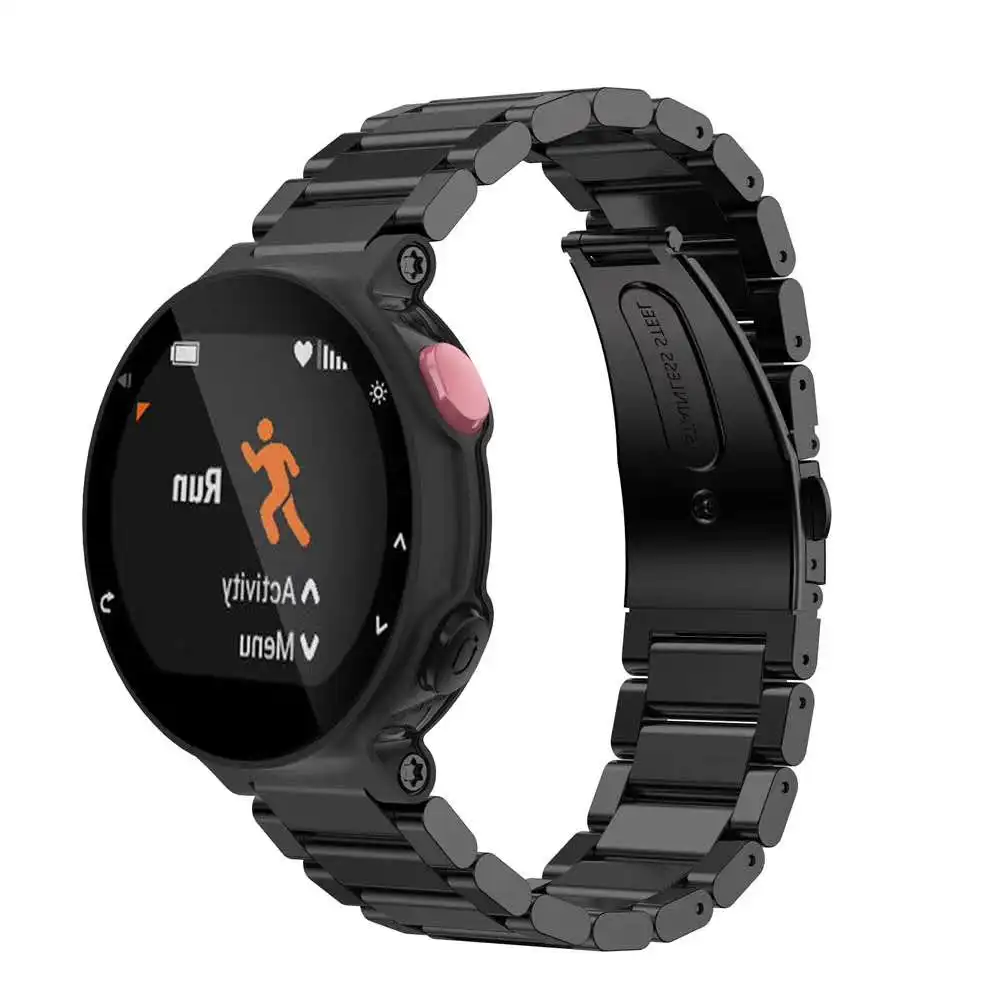 Ремешок для часов из нержавеющей стали Garmin Forerunner 235/630/620/735 мужской/женский