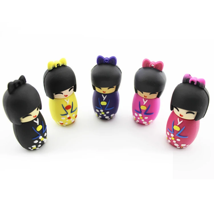 Флешка 64 Гб Usb флеш накопитель 32 ГБ 16 8 4g новый стиль японская кукла игрушка