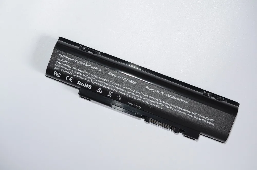 Gololoo 11 1 В 6 ячеек 4400 мАч Новая батарея для ноутбука Toshiba PA3757U-1BRS PABAS213 Qosmio F60 F750 F60-00M F755