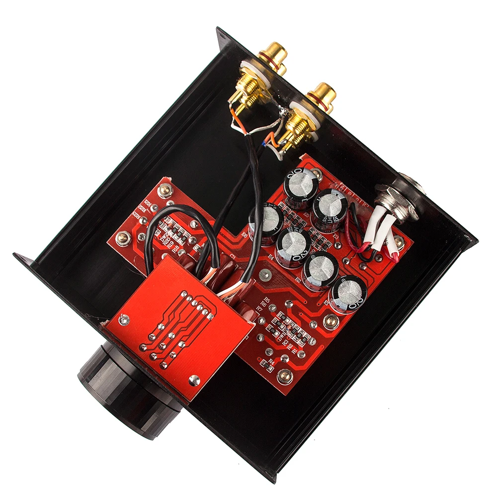 Nobsound Hi-end 6N3 вакуумный ламповый предусилитель HiFi Предварительный усилитель импульсный источник питания