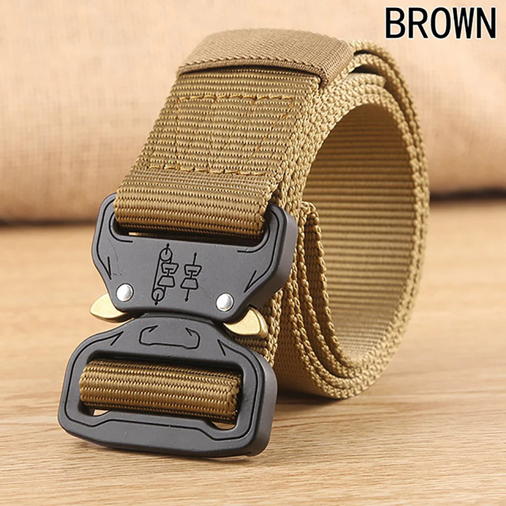 Мужской тактический ремень Многофункциональный армейский для тренировок
