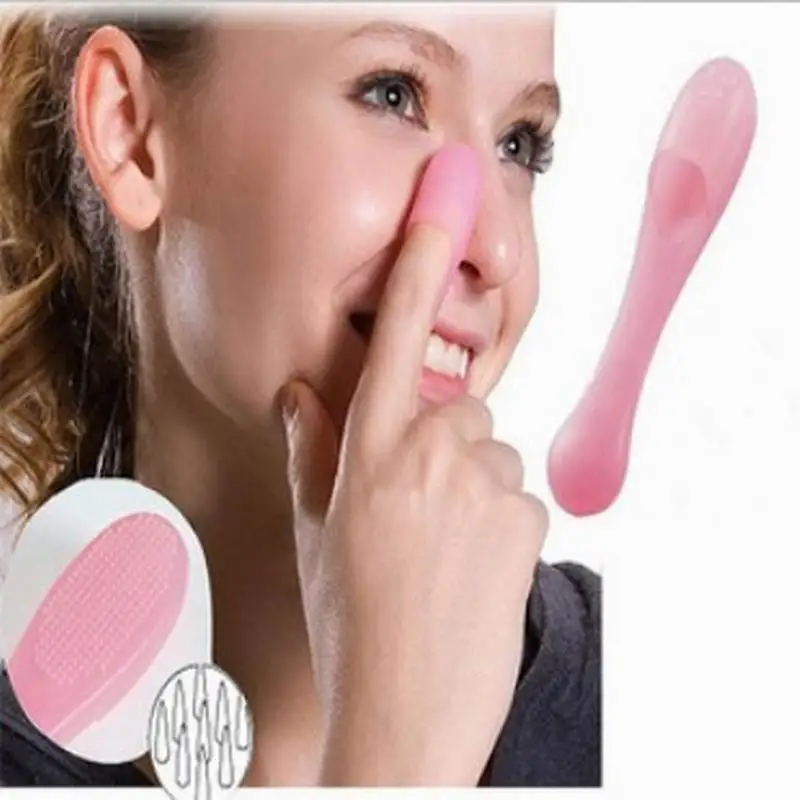 Good quality blackhead remover cutin brush as skin Cleanser Pore Brush for lady facialcare cleaning tool