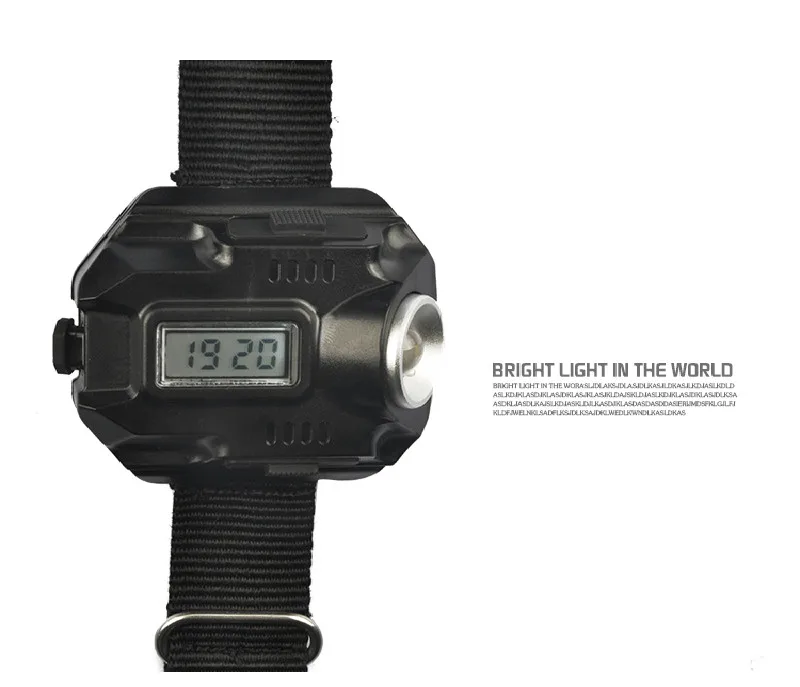 Cree светодиодный Фонарик смотреть LED Wristlight Аккумуляторные Лампы Фонарь