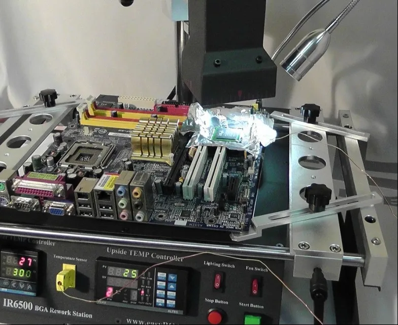 Оригинальная паяльная станция ACHI IR6500 Dark IR BGA инфракрасная bga + 23 шт. подарка|achi