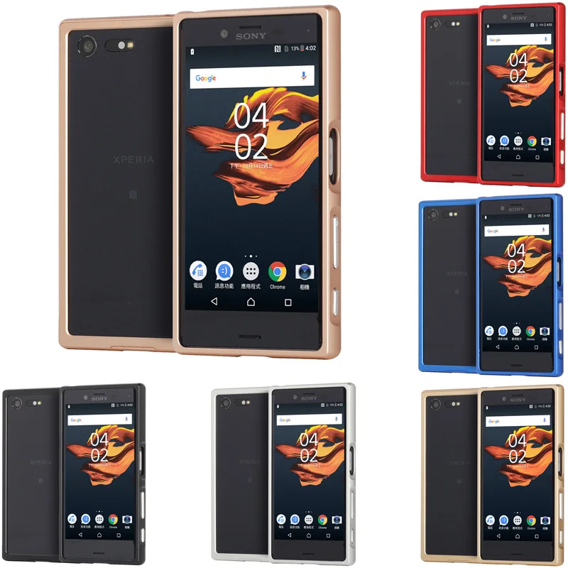 Для Sony X Compact F5321 бампер push pull металла Алюминий кадров чехол для Xperia Compact/ xperia Mini