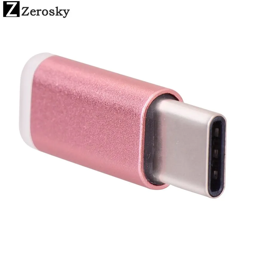 Zerosky USB адаптер Type C к Micro OTG конвертер для Macbook One Plus 5 LG G5 Xiaomi|micro usb c adapter|otg adaptermicro to |