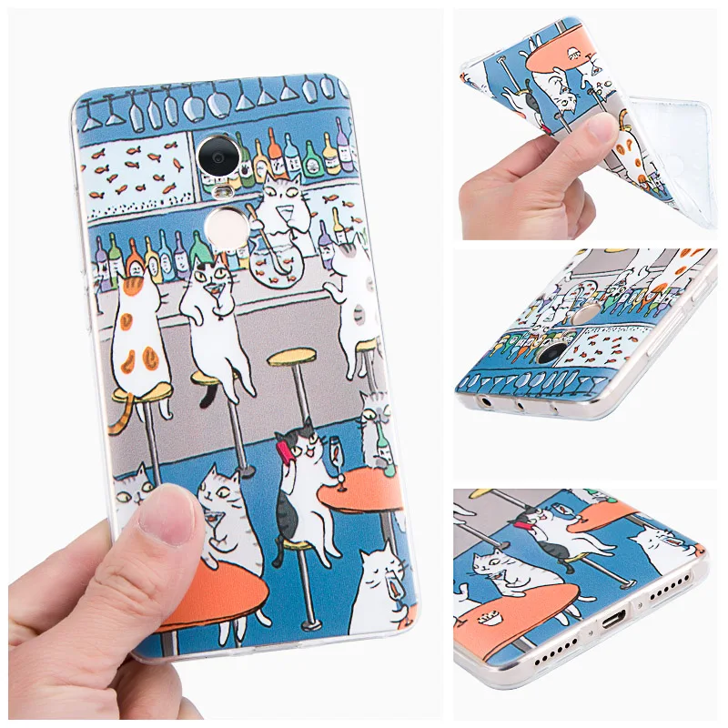 Силиконовый чехол для Nokia 6 шесть мрачных чехлов Nokia6 5 дюймов сумка мобильного
