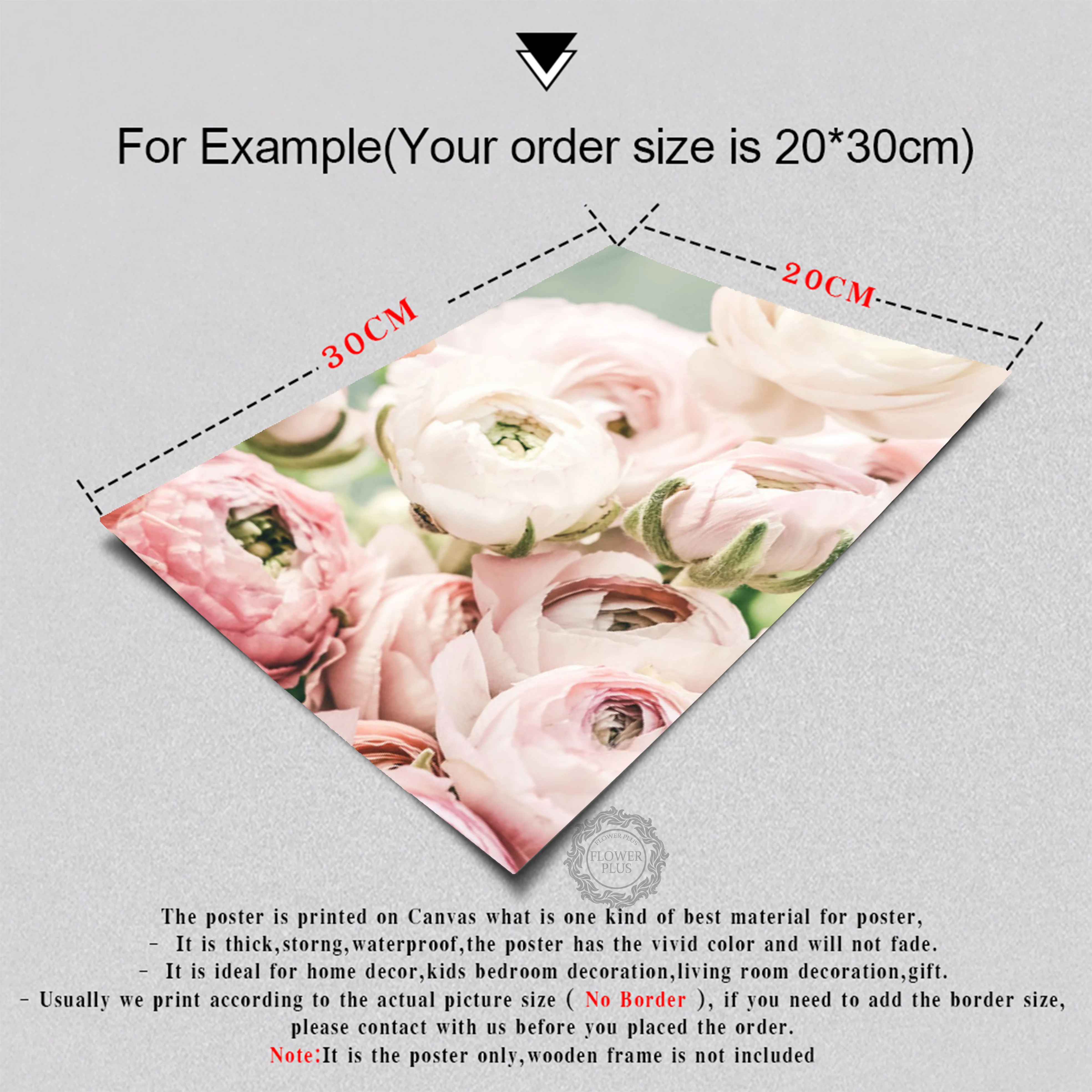 

Rose Flower Motivational Quotes Landscape Wall Art Canvas Painting Nordic Posters And Prints Wall Pictures For Living Room Decor