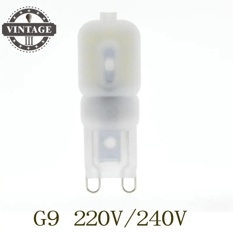 VintageIII 1x G9 светодиодный светильник 5 Вт 220 в 240 В SMD2835 360 градусов освещение высокой