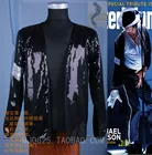 Редкая Мода Косплей Майкл Джексон Билли Джин расшитая блестками куртка-премьера