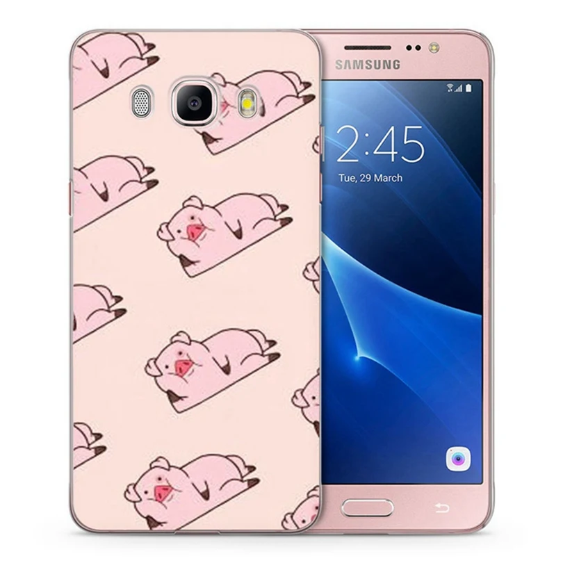 Для samsung Galaxy A3 A5 2016 2015 2017 J3 J5 J7 G530H S8/plus Note 8 prime пейзаж Флора роспись чехлов из