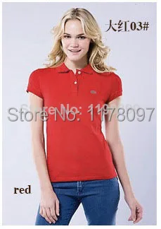 The fashion women T shirt casual short-sleeved t-shirt lapel Pique short sleeve more colors 5pcs | Женская одежда