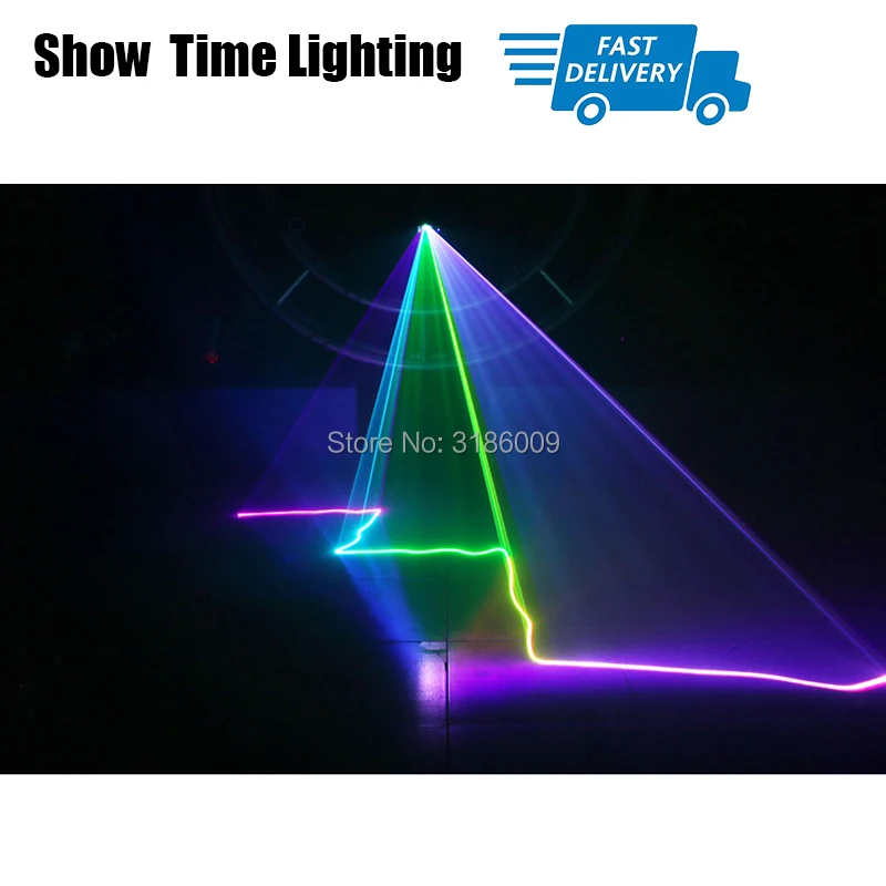

Professional DJ Laser Show Full Color 96 RGB Patterns Projector Stage Effect Lighting for Disco Xmas Party 1 Head Lazer Show
