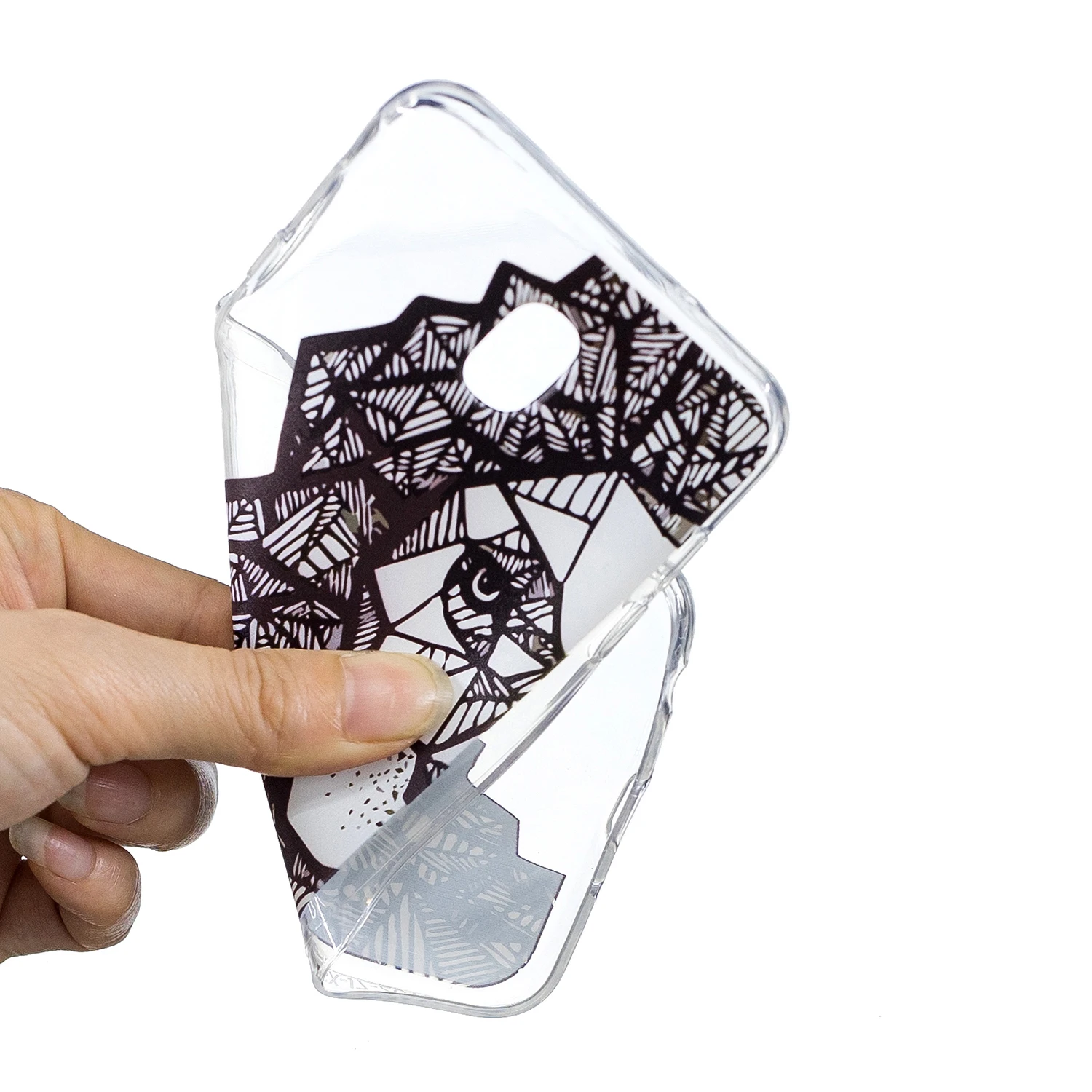 Amp prime 3 Clear Transparent Case for Samsung Galaxy J3 2018 phone capa cases star luxury Phone Housing covers |