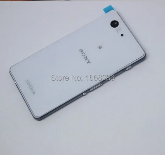 Для SONY xperia Z3 Mini компактный D5803 D583 жк-дисплей касание рамка корпуса шасси рама +